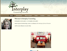 Tablet Screenshot of interplaycounseling.net